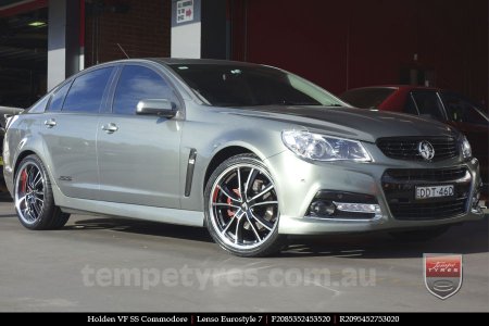 20x8.5 20x9.5 Lenso Eurostyle 7 ES7 on HOLDEN COMMODORE VF