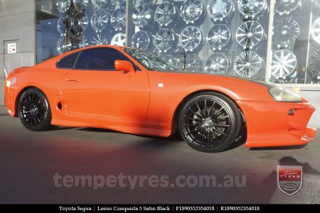 18x8.0 18x9.0 Lenso Conquista 5 SB CQ5 on TOYOTA SUPRA