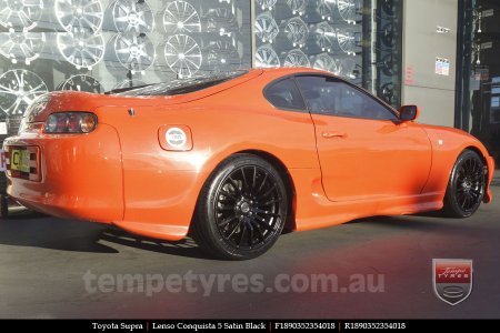 18x8.0 18x9.0 Lenso Conquista 5 SB CQ5 on TOYOTA SUPRA