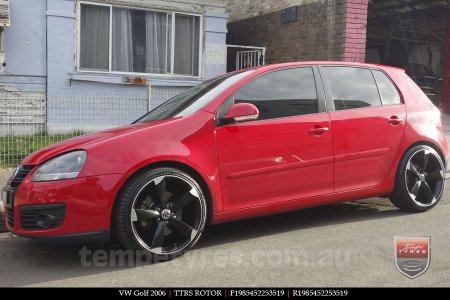 19X8.5 TTRS ROTOR on VW GOLF