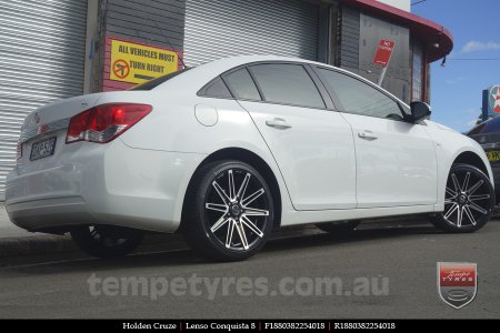 18x8.0 18x9.0 Lenso Conquista 8 CQ8 on HOLDEN CRUZE