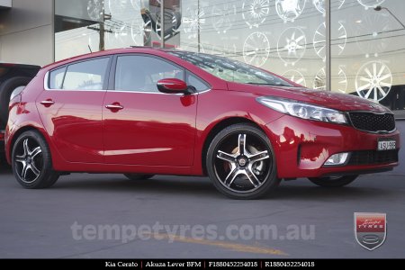 18x8.0 Akuza Lever BFM on KIA CERATO