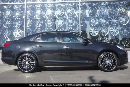 20x8.5 Lenso Eurostyle C ESC on HOLDEN MALIBU