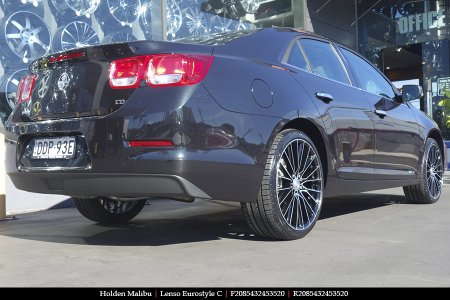 20x8.5 Lenso Eurostyle C ESC on HOLDEN MALIBU