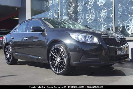 20x8.5 Lenso Eurostyle C ESC on HOLDEN MALIBU