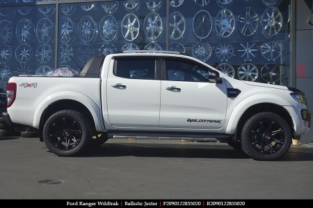 20x9.0 Ballistic Jester on FORD RANGER WILDTRAK