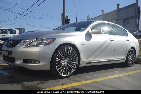 20X8.5 Lenso ESA on LEXUS GS