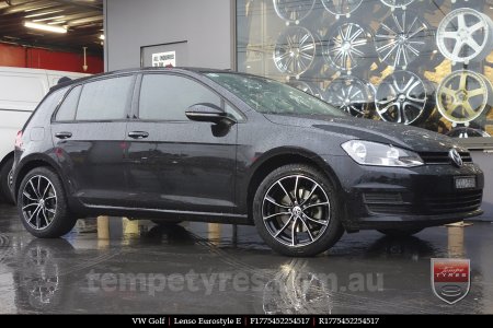 17x7.5 Lenso Eurostyle E ESE on VW GOLF