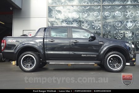 20x9.5 Lenso Max1 MBD on FORD RANGER WILDTRAK