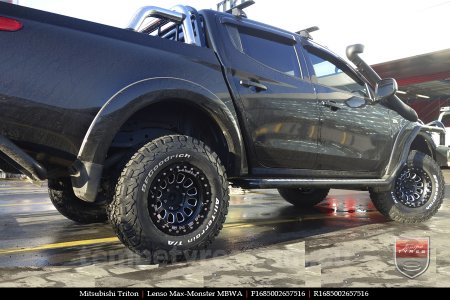 16x8.5 Lenso Max-Monster MBWA on MITSUBISHI TRITON