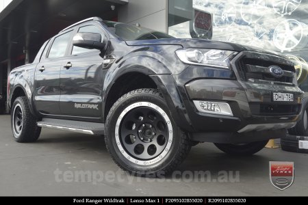 20x9.5 Lenso Max1 MBD on FORD RANGER WILDTRAK