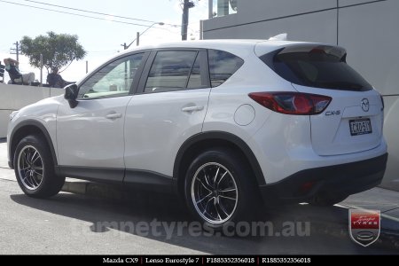 18x8.5 Lenso Eurostyle 7 ES7 on MAZDA CX9