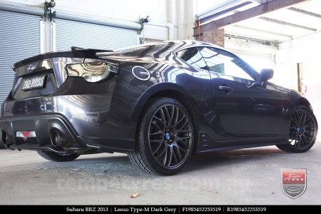 19x8.5 Lenso Type-M DG on SUBARU BRZ