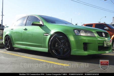 18x8.0 18x9.0 Lenso Conquista 7 MKS CQ7 on HOLDEN COMMODORE VE