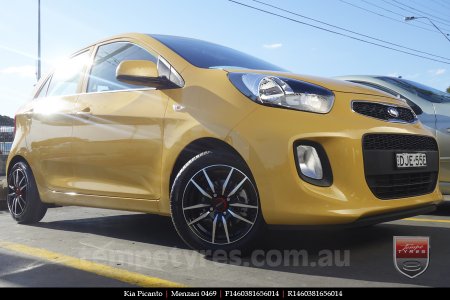 14x6.0 Menzari 0469 on KIA PICANTO