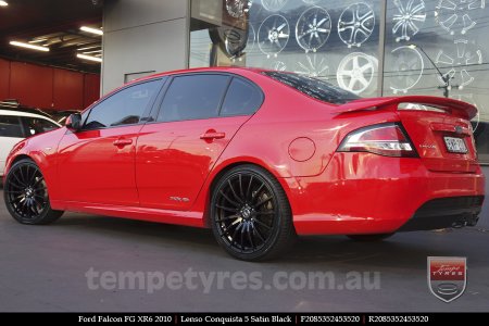 20x8.5 20x9.5 Lenso Conquista 5 SB CQ5 on FORD FALCON