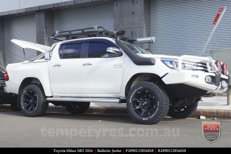 18x9.0 Ballistic Jester on TOYOTA HILUX SR5