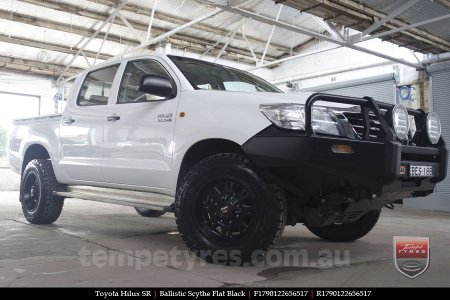 17x9.0 Ballistic Scythe on TOYOTA HILUX