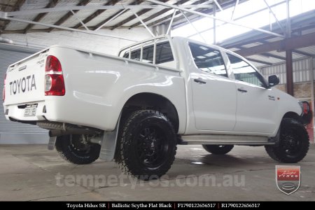 17x9.0 Ballistic Scythe on TOYOTA HILUX