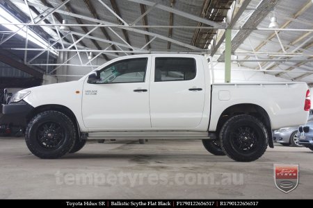 17x9.0 Ballistic Scythe on TOYOTA HILUX