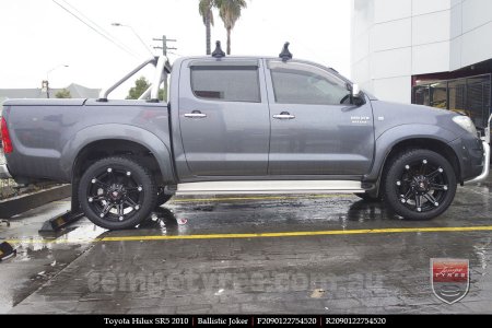 20x9.0 Ballistic Joker FB on TOYOTA HILUX SR5