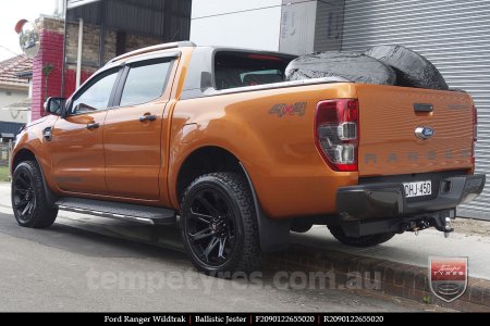 20x9.0 Ballistic Jester on FORD RANGER WILDTRAK