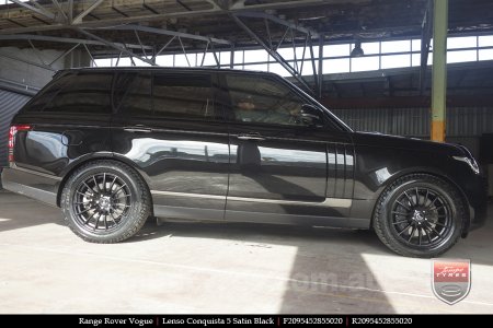 20x8.5 20x9.5 Lenso Conquista 5 SB CQ5 on RANGE ROVER VOGUE