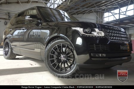 20x8.5 20x9.5 Lenso Conquista 5 SB CQ5 on RANGE ROVER VOGUE