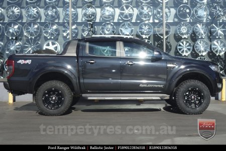 18x9.0 Ballistic Jester on FORD RANGER WILDTRAK