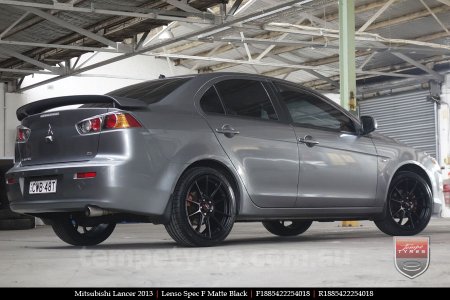 18x8.5 Lenso Spec F MB on MITSUBISHI LANCER