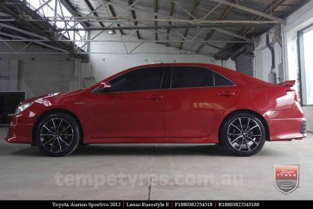 18x8.0 Lenso Eurostyle E ESE on TOYOTA AURION