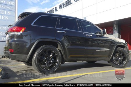 20x10 SRT8 Spider Monkey SB on JEEP GRAND CHEROKEE