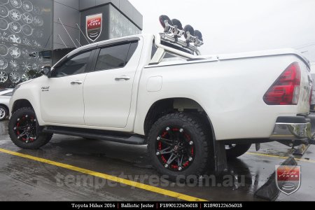 18x9.0 Ballistic Jester on TOYOTA HILUX