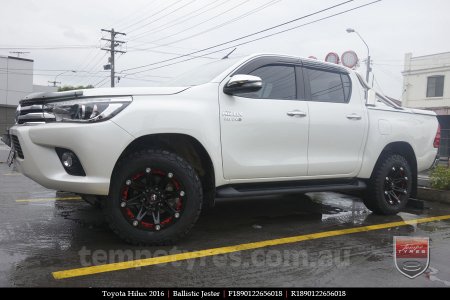 18x9.0 Ballistic Jester on TOYOTA HILUX