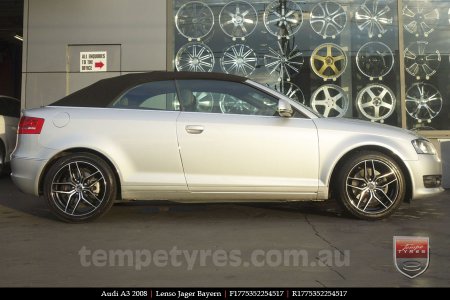 17x7.5 Lenso Jager Bayern BKF on AUDI A3