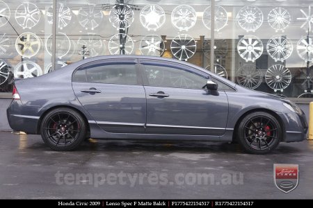 17x7.5 Lenso Spec F MB on HONDA CIVIC