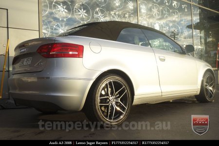 17x7.5 Lenso Jager Bayern BKF on AUDI A3