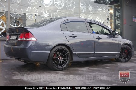 17x7.5 Lenso Spec F MB on HONDA CIVIC