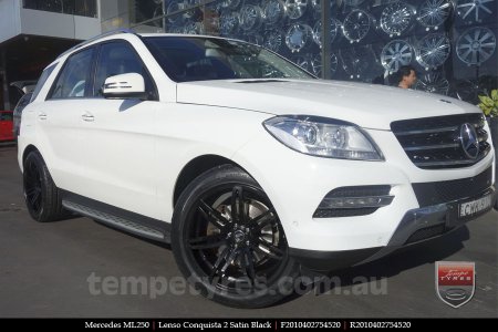 20x9.0 20x10 Lenso Conquista 2 SB CQ2 on MERCEDES ML-CLASS