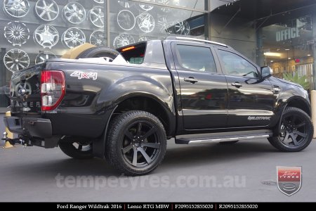 20x9.5 Lenso RTG MBW on FORD RANGER WILDTRAK