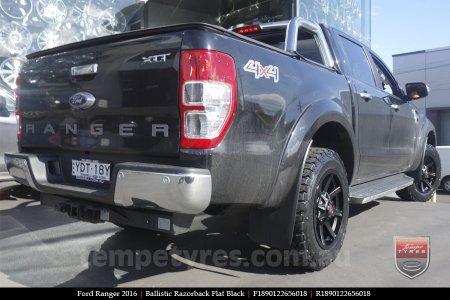 18x9.0 Ballistic Razorback on FORD RANGER