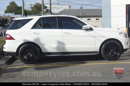 20x9.0 20x10 Lenso Conquista 2 SB CQ2 on MERCEDES ML-CLASS