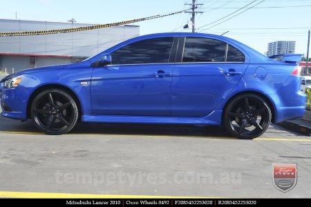 20x8.5 Oxxo Wheels 0492 on MITSUBISHI LANCER