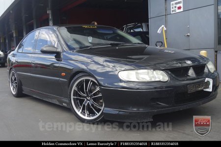 18x8.5 Lenso Eurostyle 7 ES7 on HOLDEN COMMODORE