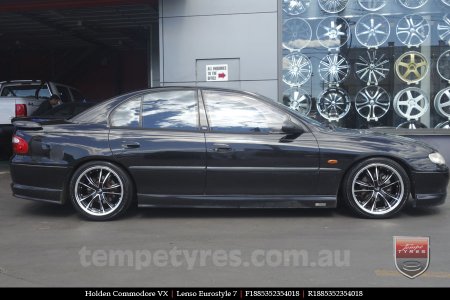 18x8.5 Lenso Eurostyle 7 ES7 on HOLDEN COMMODORE