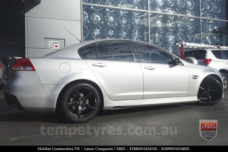 18x8.0 18x9.0 Lenso Conquista 7 MKS CQ7 on HOLDEN COMMODORE VE