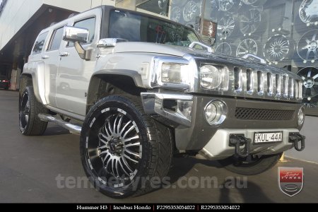 22x9.5 Incubus Hondo on HUMMER H3