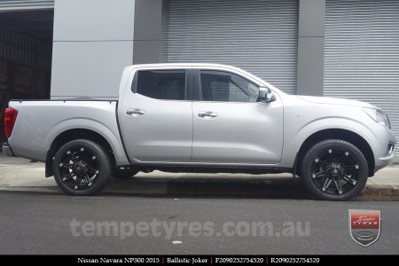 20x9.0 Ballistic Joker FB on NISSAN NAVARA NP300