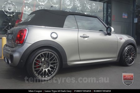 18x8.0 Lenso Type-M DG on MINI COOPER