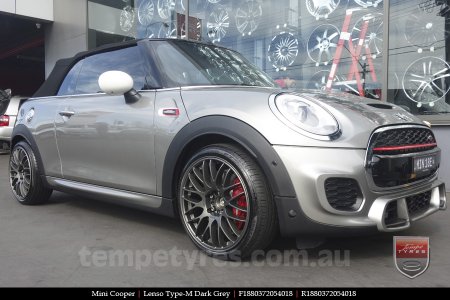 18x8.0 Lenso Type-M DG on MINI COOPER